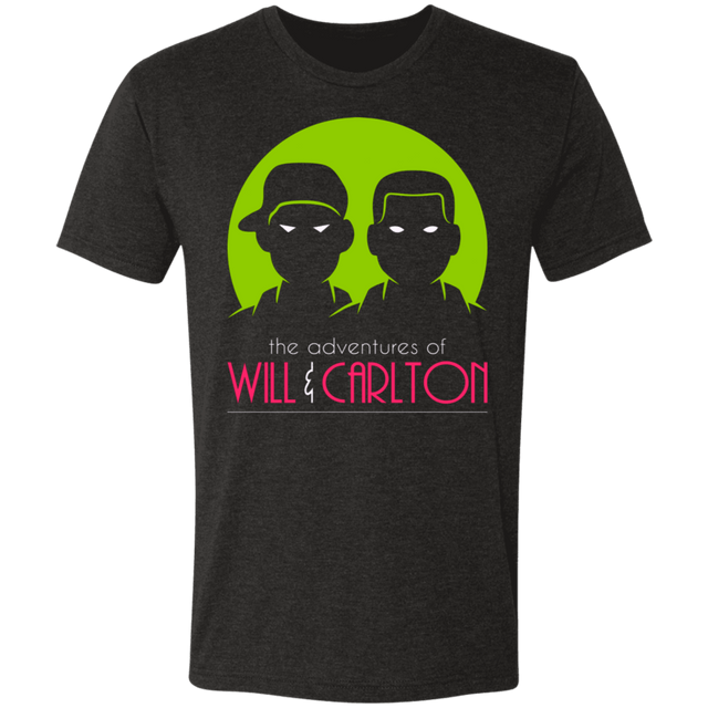 T-Shirts Vintage Black / S The Adventures Of Will And Carlton Men's Triblend T-Shirt