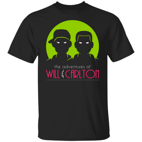 T-Shirts Black / S The Adventures Of Will And Carlton T-Shirt