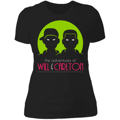 T-Shirts Black / X-Small The Adventures Of Will And Carlton Women's Premium T-Shirt