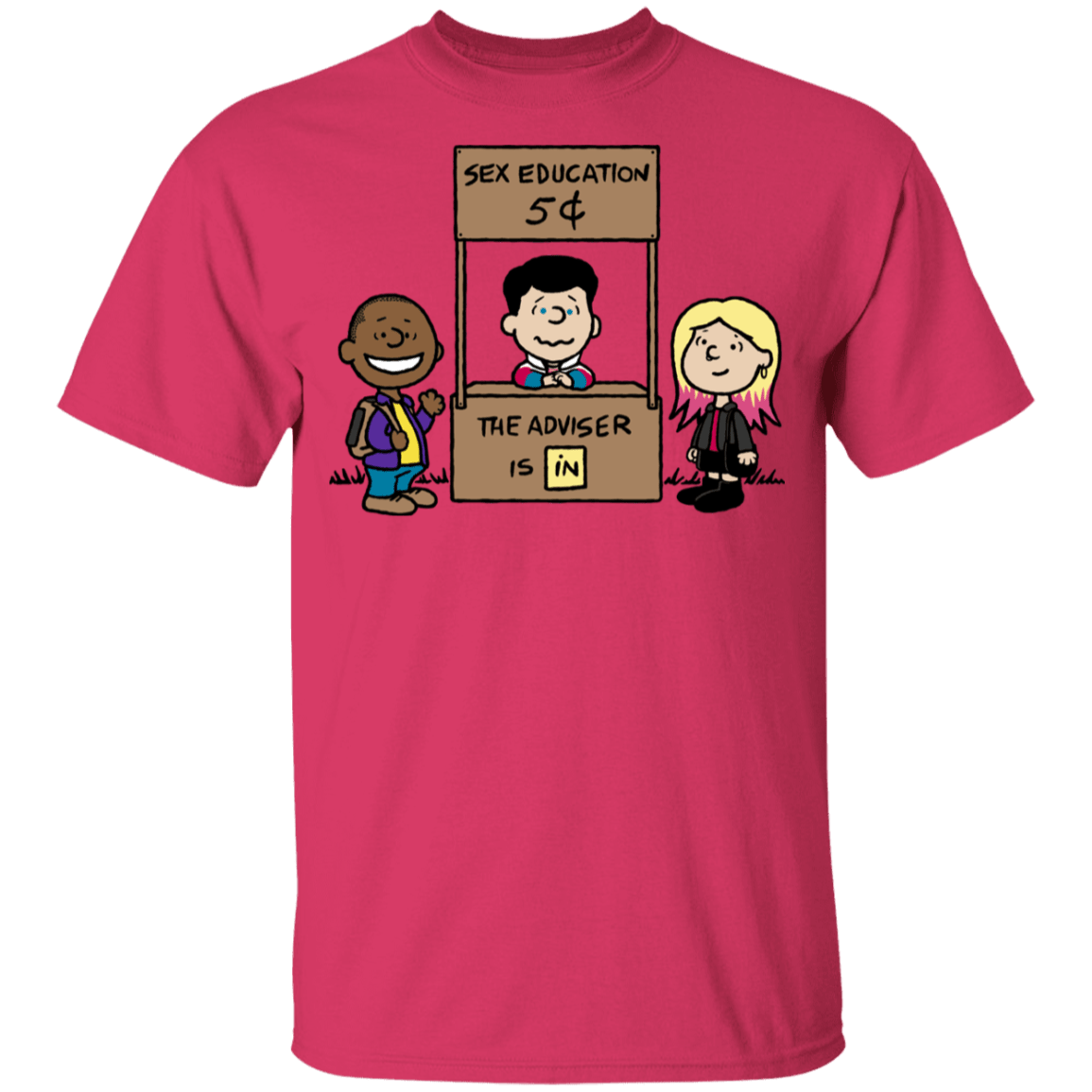 T-Shirts Heliconia / YXS The Adviser Youth T-Shirt