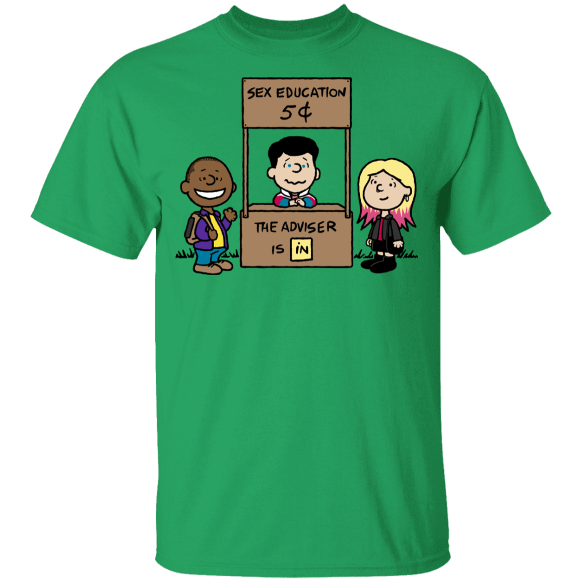 T-Shirts Irish Green / YXS The Adviser Youth T-Shirt