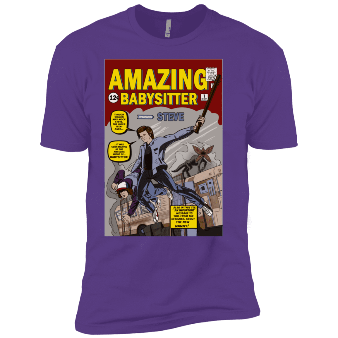 T-Shirts Purple Rush / YXS The Amazing Babysitter Boys Premium T-Shirt