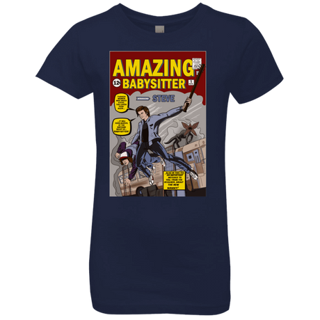 T-Shirts Midnight Navy / YXS The Amazing Babysitter Girls Premium T-Shirt