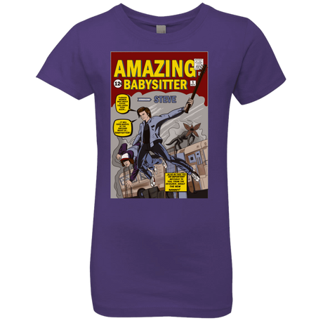 T-Shirts Purple Rush / YXS The Amazing Babysitter Girls Premium T-Shirt