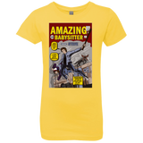 T-Shirts Vibrant Yellow / YXS The Amazing Babysitter Girls Premium T-Shirt