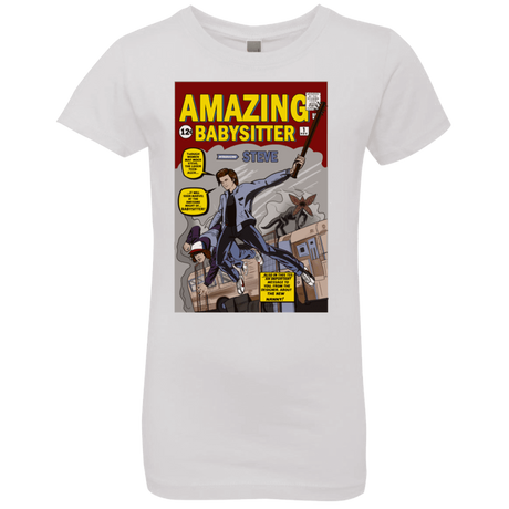 T-Shirts White / YXS The Amazing Babysitter Girls Premium T-Shirt