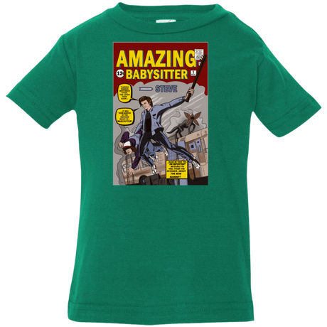 T-Shirts Kelly / 6 Months The Amazing Babysitter Infant Premium T-Shirt