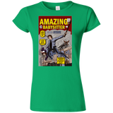 T-Shirts Irish Green / S The Amazing Babysitter Junior Slimmer-Fit T-Shirt