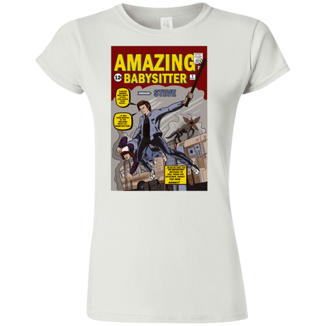 T-Shirts White / S The Amazing Babysitter Junior Slimmer-Fit T-Shirt