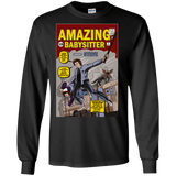 T-Shirts Black / S The Amazing Babysitter Men's Long Sleeve T-Shirt