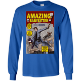 T-Shirts Royal / S The Amazing Babysitter Men's Long Sleeve T-Shirt