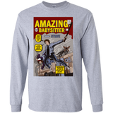 T-Shirts Sport Grey / S The Amazing Babysitter Men's Long Sleeve T-Shirt