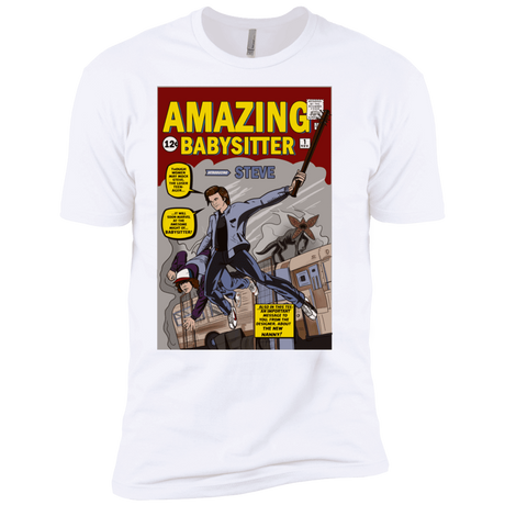 T-Shirts White / X-Small The Amazing Babysitter Men's Premium T-Shirt