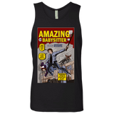 T-Shirts Black / S The Amazing Babysitter Men's Premium Tank Top