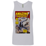 T-Shirts Heather Grey / S The Amazing Babysitter Men's Premium Tank Top