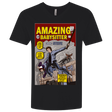T-Shirts Black / X-Small The Amazing Babysitter Men's Premium V-Neck