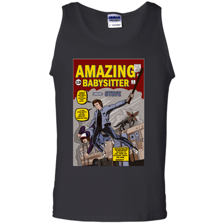 T-Shirts Black / S The Amazing Babysitter Men's Tank Top