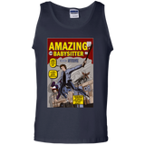 T-Shirts Navy / S The Amazing Babysitter Men's Tank Top