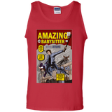 T-Shirts Red / S The Amazing Babysitter Men's Tank Top