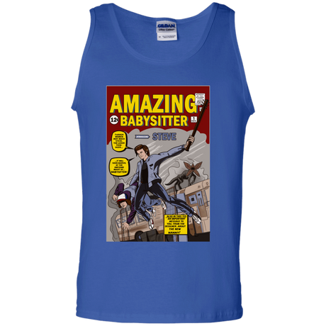 T-Shirts Royal / S The Amazing Babysitter Men's Tank Top