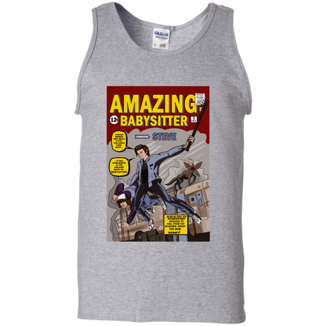 T-Shirts Sport Grey / S The Amazing Babysitter Men's Tank Top