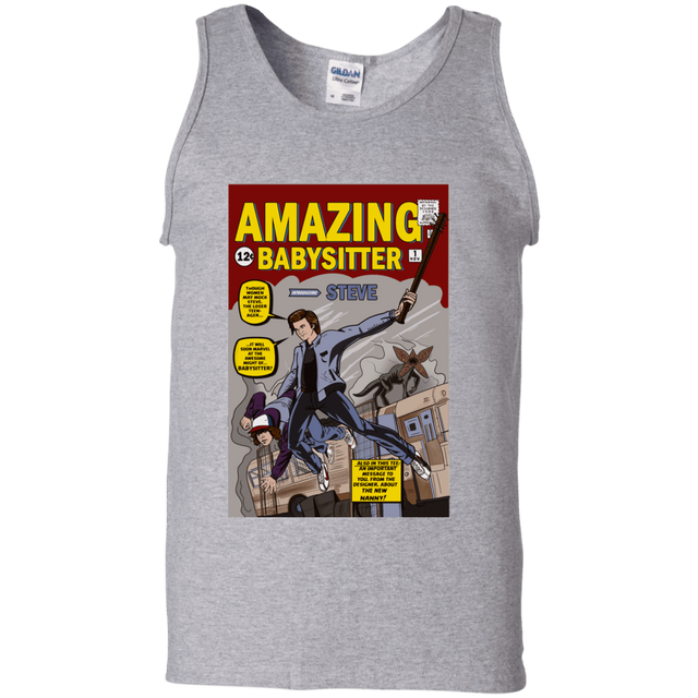 T-Shirts Sport Grey / S The Amazing Babysitter Men's Tank Top