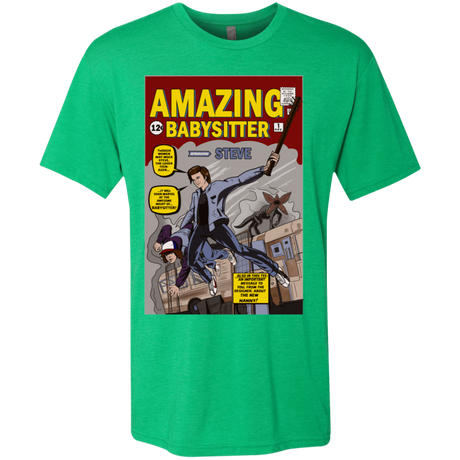 T-Shirts Envy / S The Amazing Babysitter Men's Triblend T-Shirt