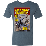 T-Shirts Indigo / S The Amazing Babysitter Men's Triblend T-Shirt