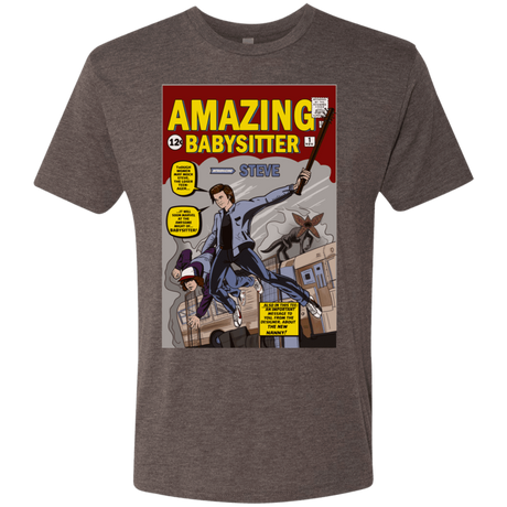 T-Shirts Macchiato / S The Amazing Babysitter Men's Triblend T-Shirt