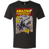 T-Shirts Vintage Black / S The Amazing Babysitter Men's Triblend T-Shirt