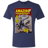T-Shirts Vintage Navy / S The Amazing Babysitter Men's Triblend T-Shirt
