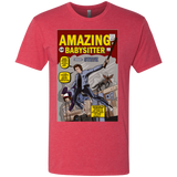 T-Shirts Vintage Red / S The Amazing Babysitter Men's Triblend T-Shirt