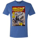 T-Shirts Vintage Royal / S The Amazing Babysitter Men's Triblend T-Shirt