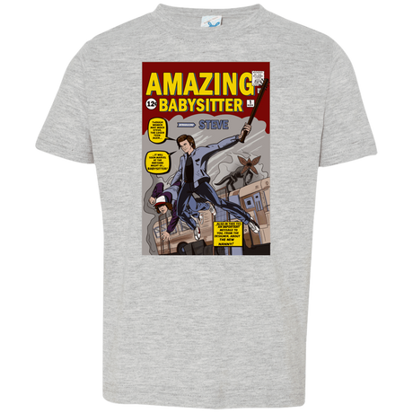 T-Shirts Heather Grey / 2T The Amazing Babysitter Toddler Premium T-Shirt