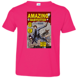 T-Shirts Hot Pink / 2T The Amazing Babysitter Toddler Premium T-Shirt