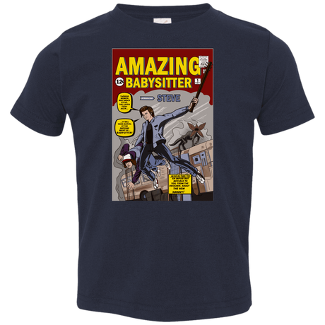 T-Shirts Navy / 2T The Amazing Babysitter Toddler Premium T-Shirt