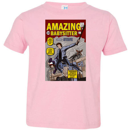 T-Shirts Pink / 2T The Amazing Babysitter Toddler Premium T-Shirt