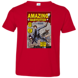 T-Shirts Red / 2T The Amazing Babysitter Toddler Premium T-Shirt