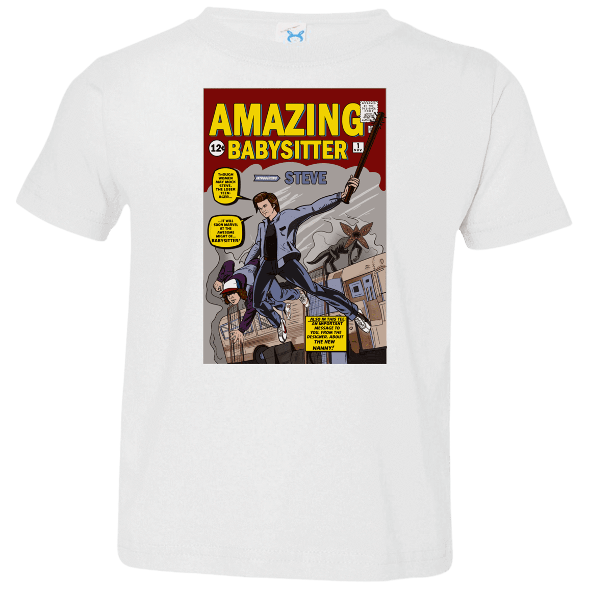 T-Shirts White / 2T The Amazing Babysitter Toddler Premium T-Shirt