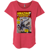 T-Shirts Vintage Red / X-Small The Amazing Babysitter Triblend Dolman Sleeve