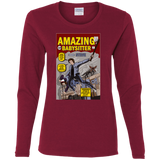 T-Shirts Cardinal / S The Amazing Babysitter Women's Long Sleeve T-Shirt