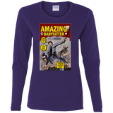 T-Shirts Purple / S The Amazing Babysitter Women's Long Sleeve T-Shirt