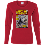 T-Shirts Red / S The Amazing Babysitter Women's Long Sleeve T-Shirt