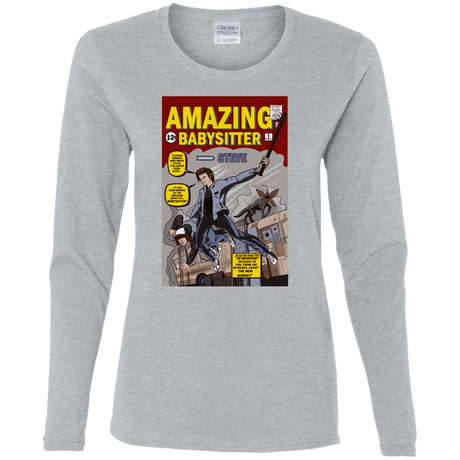 T-Shirts Sport Grey / S The Amazing Babysitter Women's Long Sleeve T-Shirt