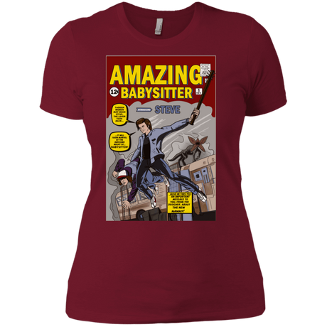 T-Shirts Scarlet / S The Amazing Babysitter Women's Premium T-Shirt