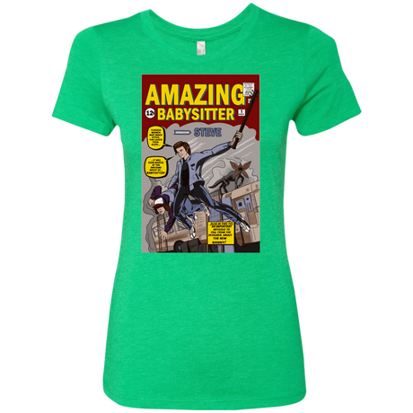 T-Shirts Envy / S The Amazing Babysitter Women's Triblend T-Shirt