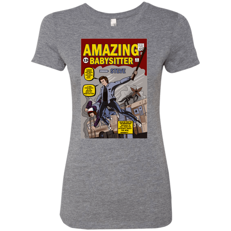 T-Shirts Premium Heather / S The Amazing Babysitter Women's Triblend T-Shirt