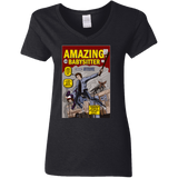 T-Shirts Black / S The Amazing Babysitter Women's V-Neck T-Shirt