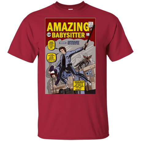 T-Shirts Cardinal / YXS The Amazing Babysitter Youth T-Shirt