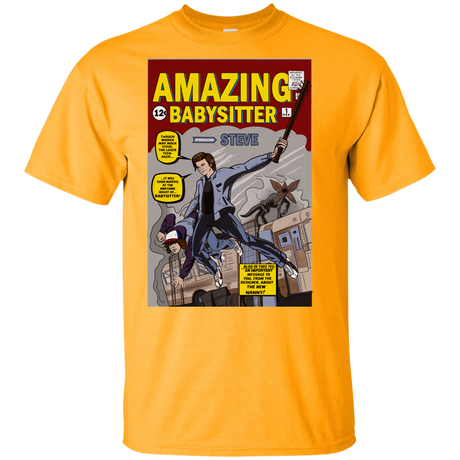 T-Shirts Gold / YXS The Amazing Babysitter Youth T-Shirt